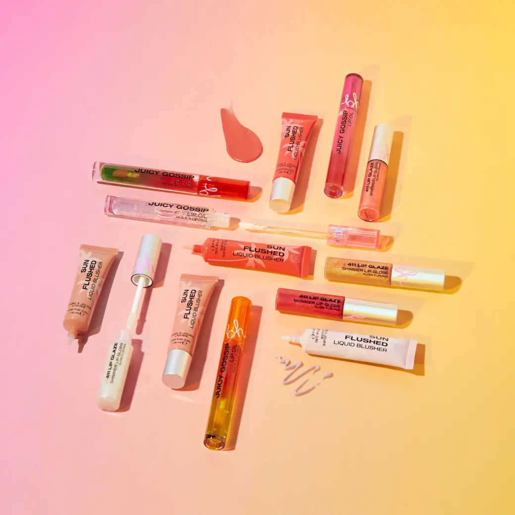BH 411 Lip Glaze Shimmer Gloss Melrose