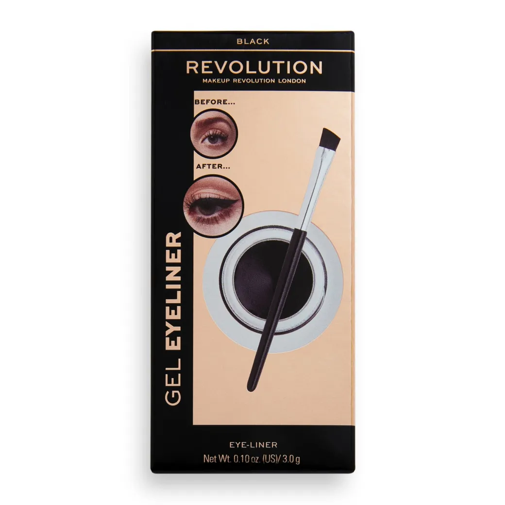 Gel Eyeliner Pot With Brush