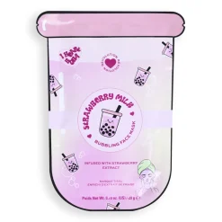I Heart Revolution Bubble Tea Strawberry Milk Bubble Sheet Mask