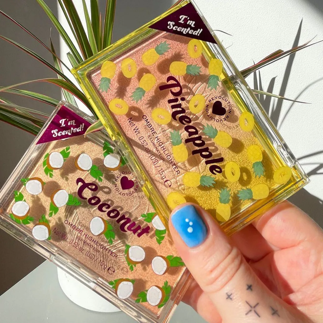 I Heart Revolution Pineapple Ombre Highlighter