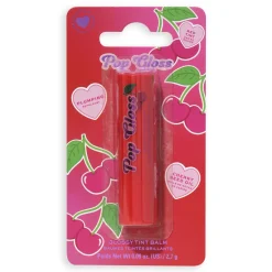I Heart Revolution Pop Gloss Lip Balm Cherry Red