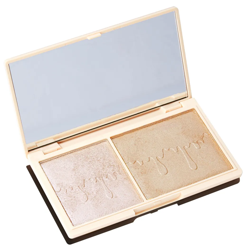 I Heart Revolution Rose Gold Glow Mini Chocolate Highlighter Palette