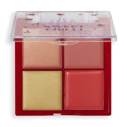 I Heart Revolution Sweet Chilli Cream Blush & Highlight Quad