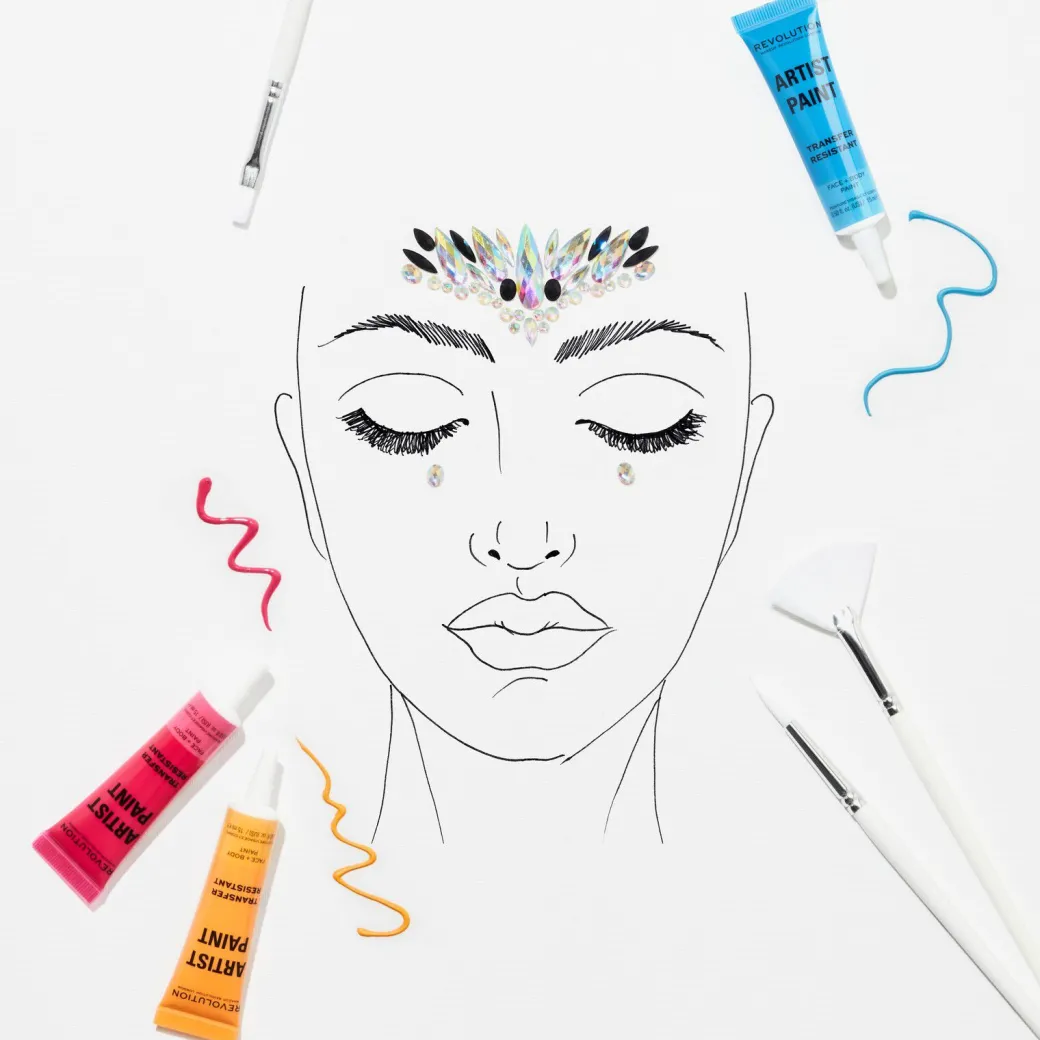 Makeup Revolution Artist Collection Face Jewels