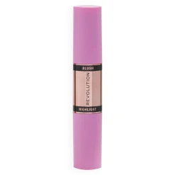 Makeup Revolution Blush & Highlight Stick Coral Dew