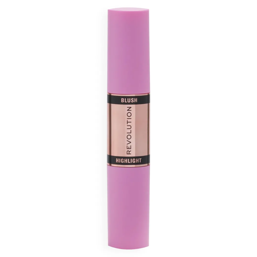 Makeup Revolution Blush & Highlight Stick Mauve Glow