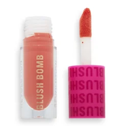 Makeup Revolution Blush Bomb Cream Blusher Glam Orange