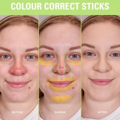 Makeup Revolution Color Correcting Stick Yellow & Green