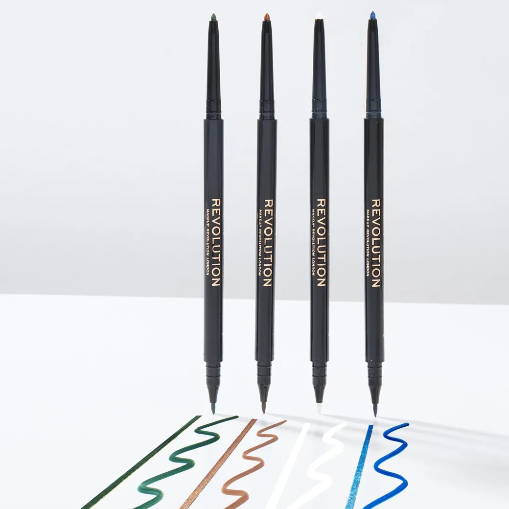 Makeup Revolution Felt & Kohl Eyeliner Green