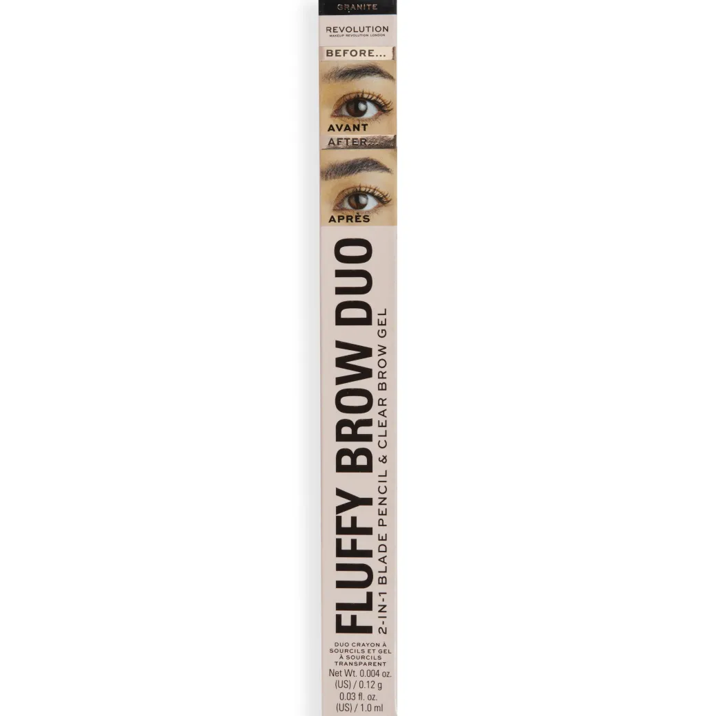 Makeup Revolution Fluffy Brow Filter Duo Granite