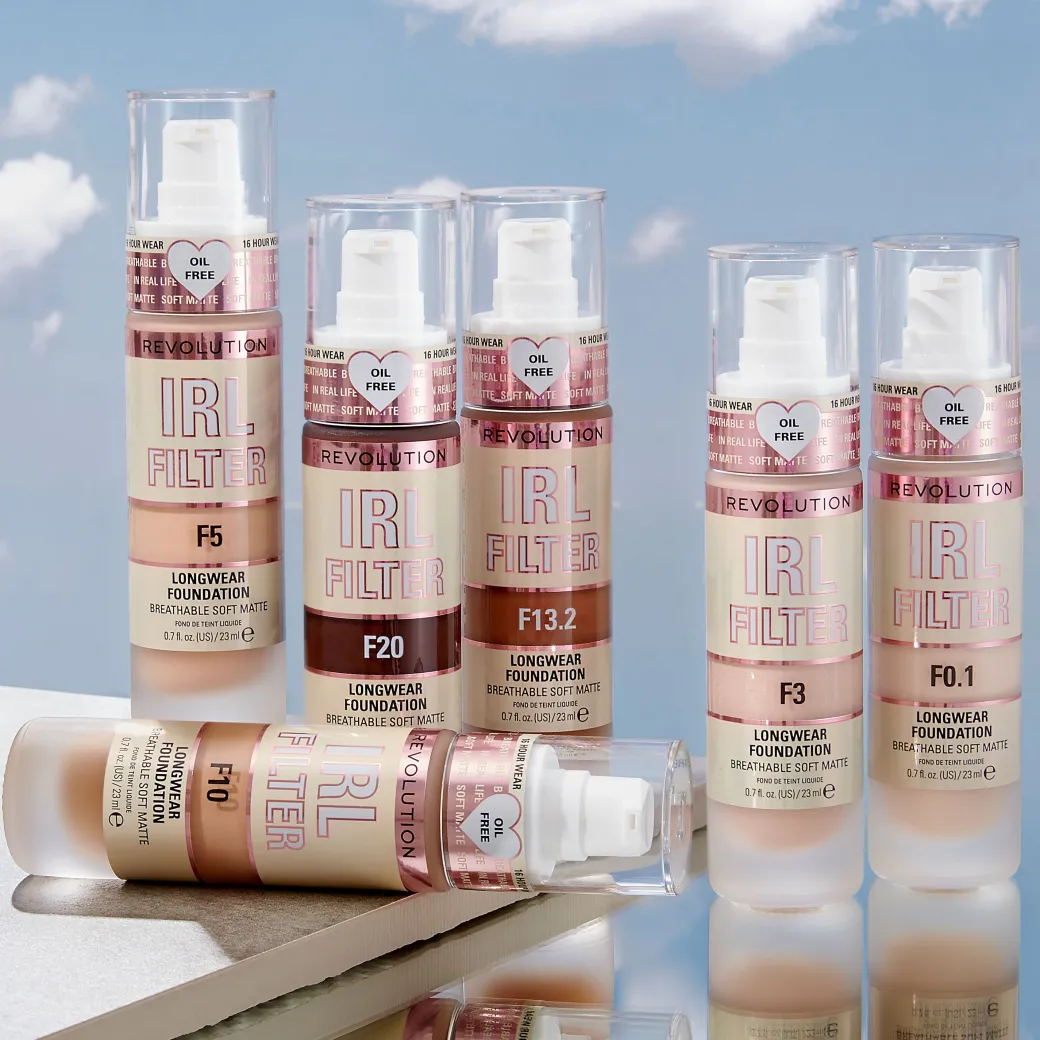 Makeup Revolution IRL Filter Longwear Foundation 23ml