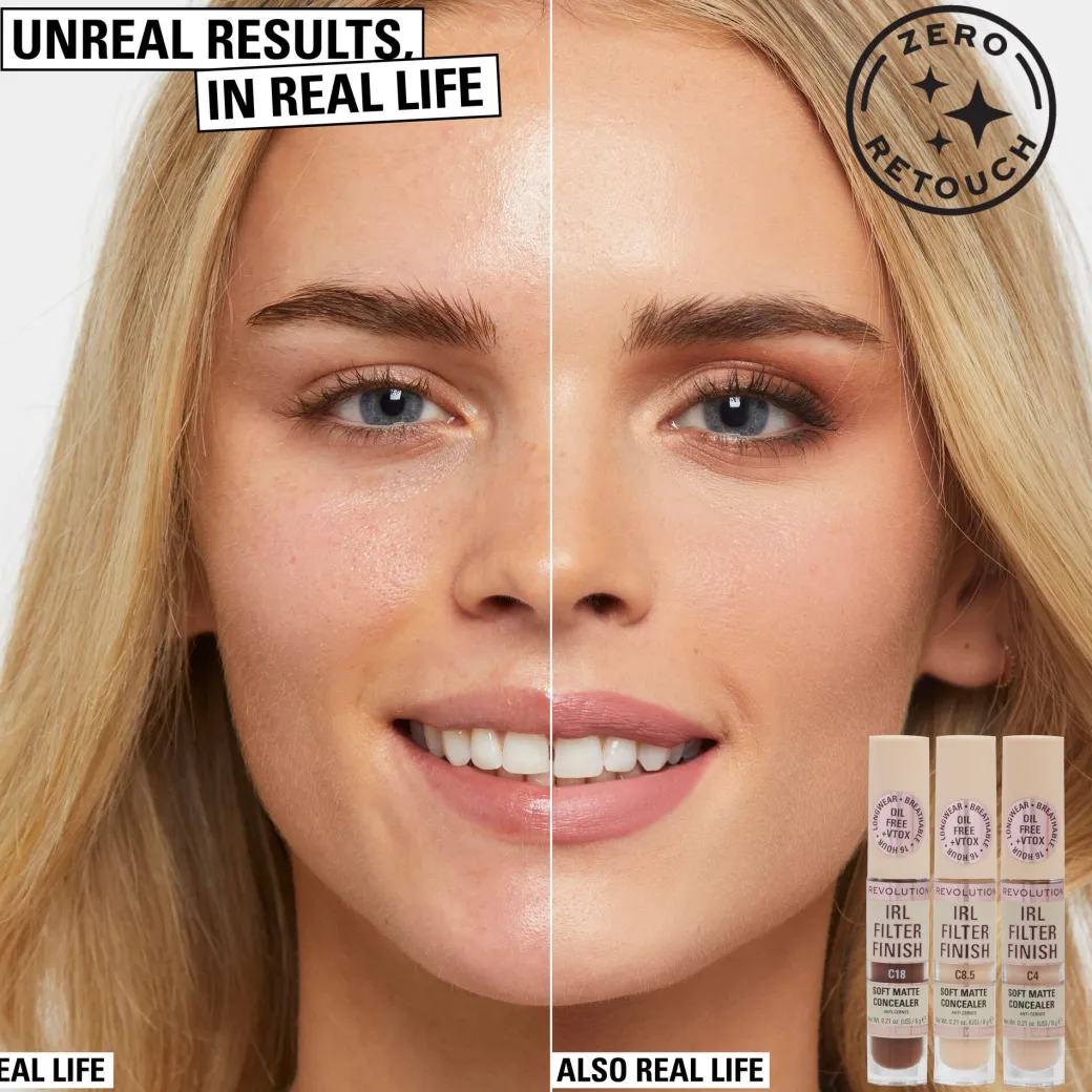 Makeup Revolution IRL Filter Finish Concealer