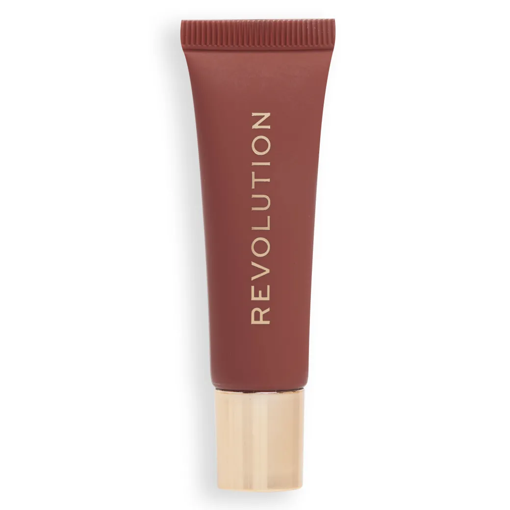 Makeup Revolution Juicy Peptide Lip Balm Nude Latte
