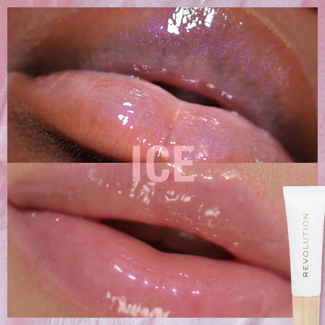 Makeup Revolution Juicy Peptide Lip Balm Clear Ice