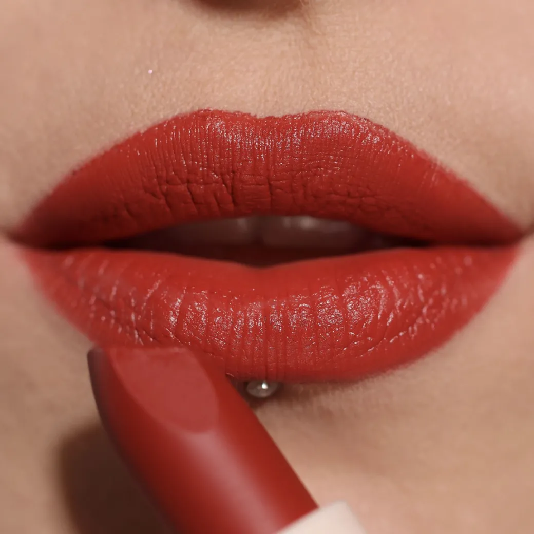 Makeup Revolution Lip Allure Soft Satin Lipstick CEO Brick Red