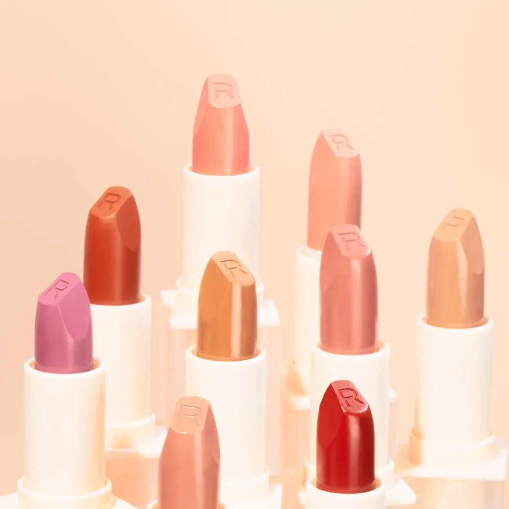 Makeup Revolution Lip Allure Soft Satin Lipstick Brunch Pink Nude