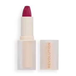 Makeup Revolution Lip Allure Soft Satin Lipstick Material Girl Wine