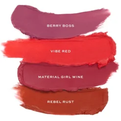 Makeup Revolution Lip Allure Soft Satin Lipstick Material Girl Wine