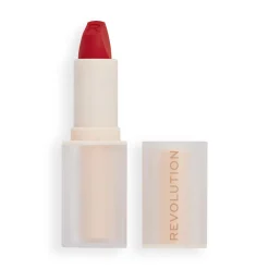 Makeup Revolution Lip Allure Soft Satin Lipstick Vibe Red