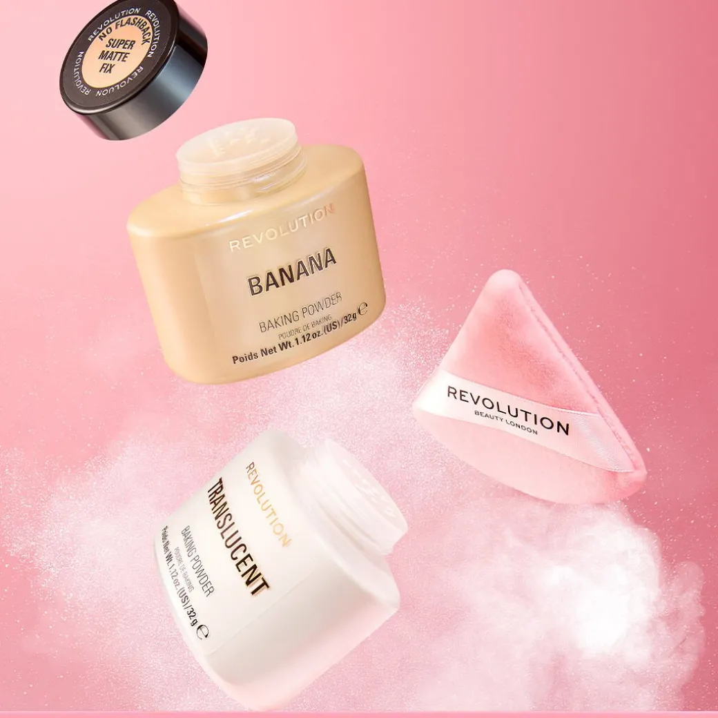 Makeup Revolution Loose Baking Powder Banana