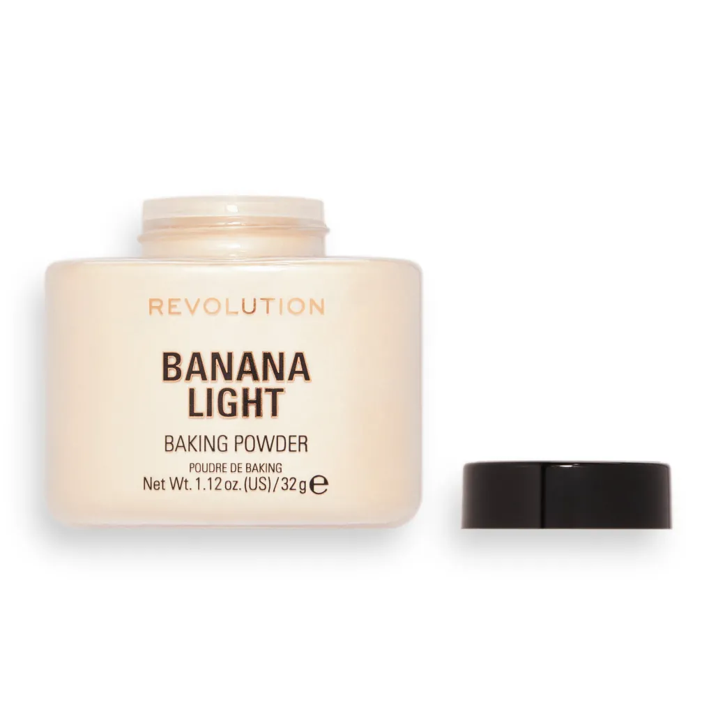 Makeup Revolution Loose Baking Powder Banana Light