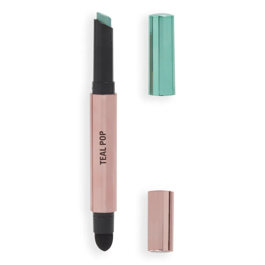 Makeup Revolution Lustre Wand Shadow Stick Teal Pop