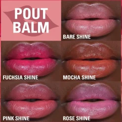 Makeup Revolution Pout Balm Rose Shine