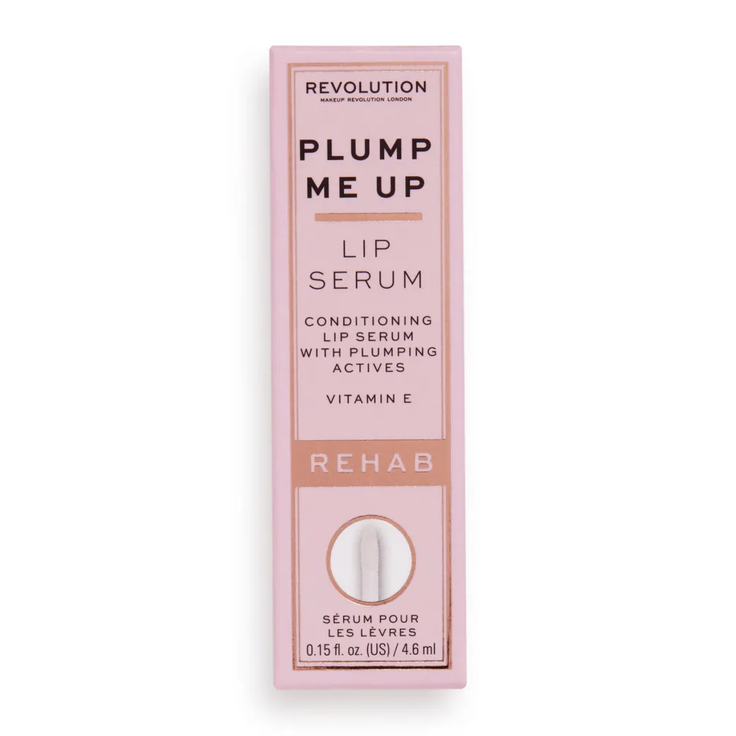 Makeup Revolution Rehab Plump Me Up Lip Serum Orange Glaze