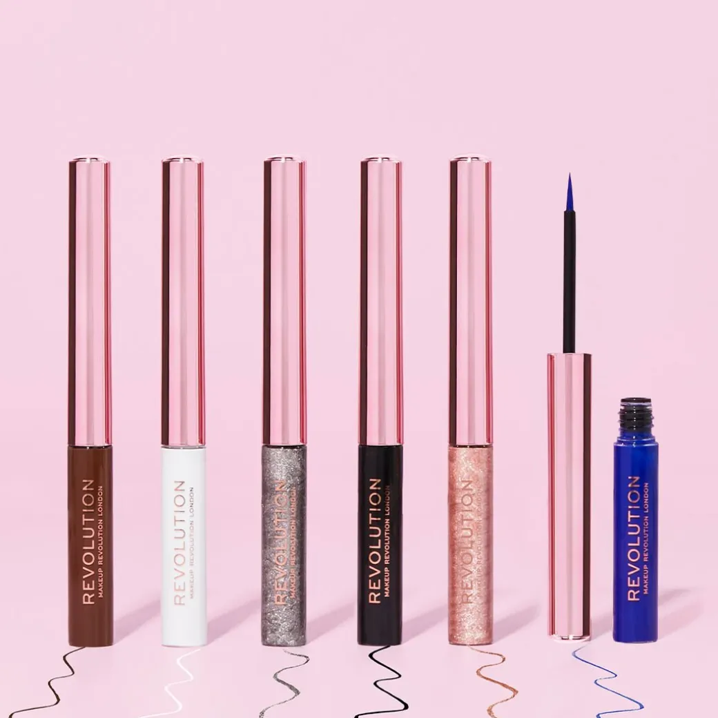 Makeup Revolution Super Flick Liquid Eyeliner Black