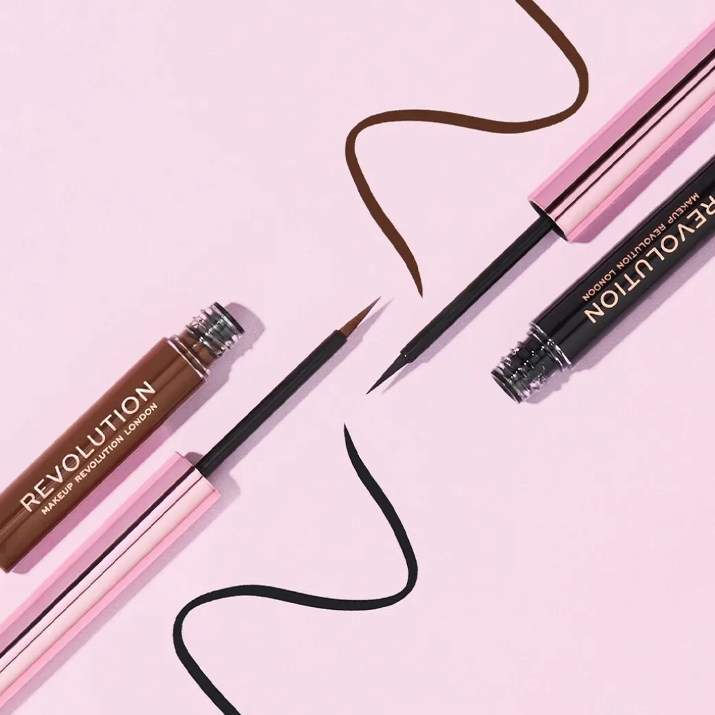 Makeup Revolution Super Flick Liquid Eyeliner Silver