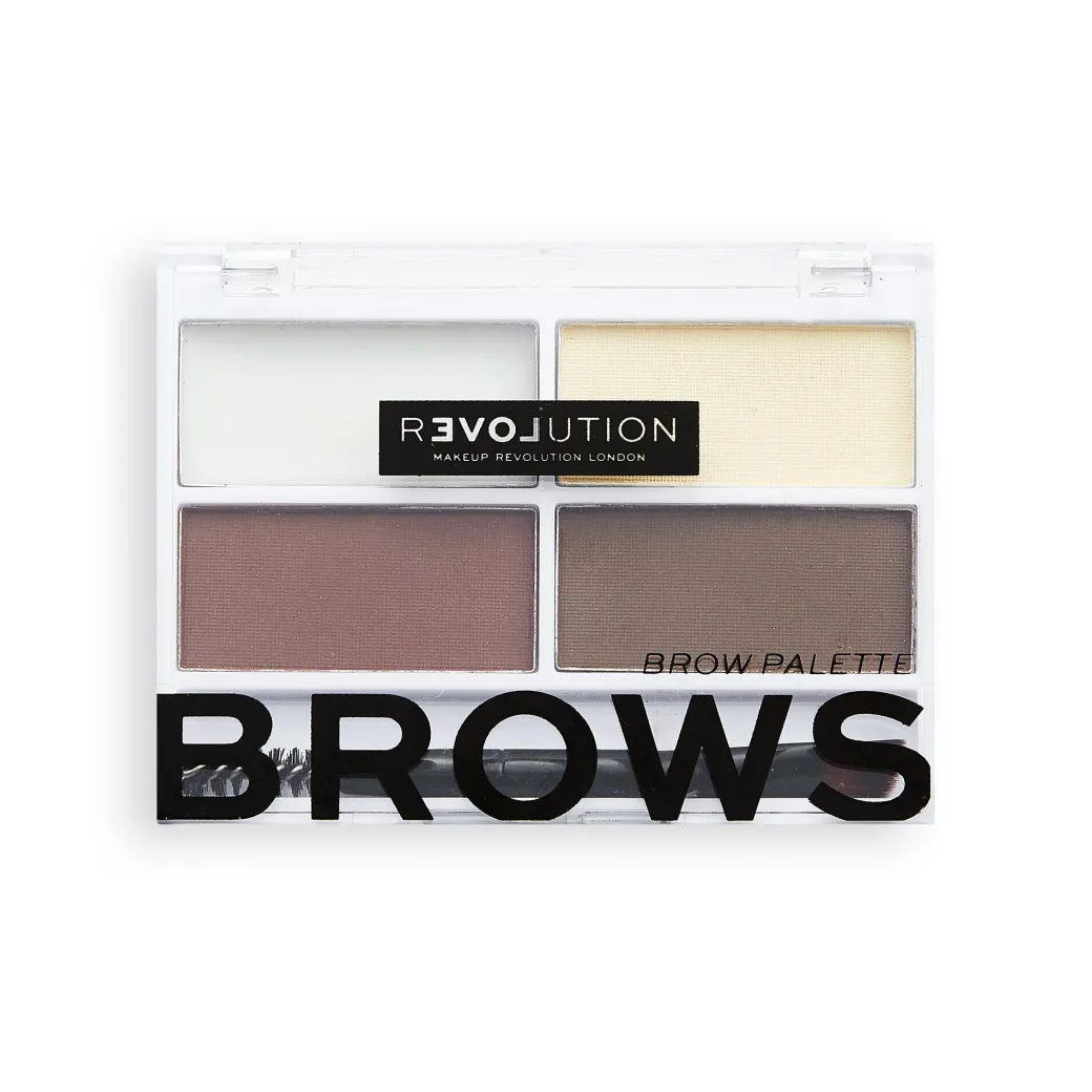 Relove by Revolution Color Cult Brow Palette Dark