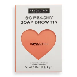Relove by Revolution So Peachy Soap Brow Tin