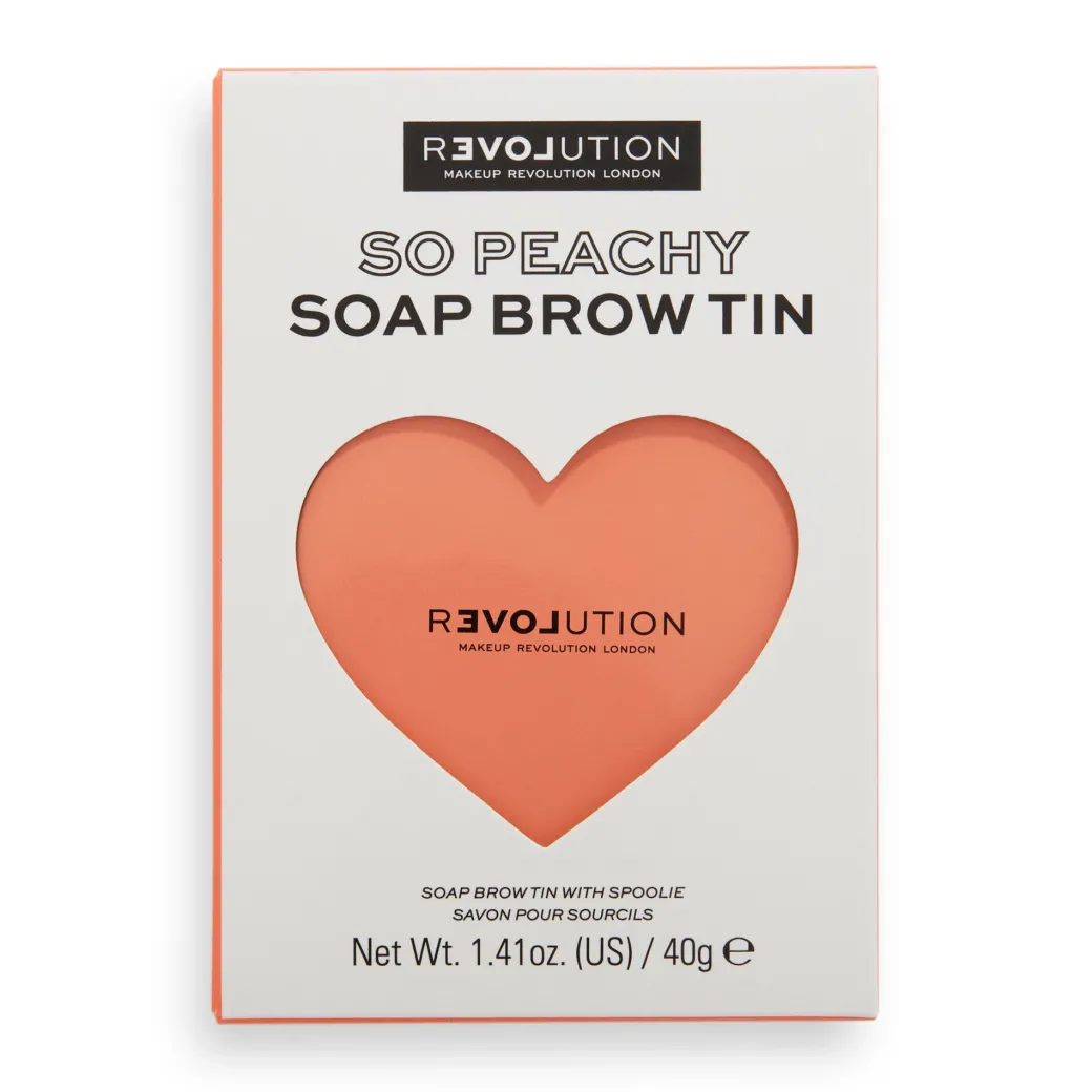 Relove by Revolution So Peachy Soap Brow Tin