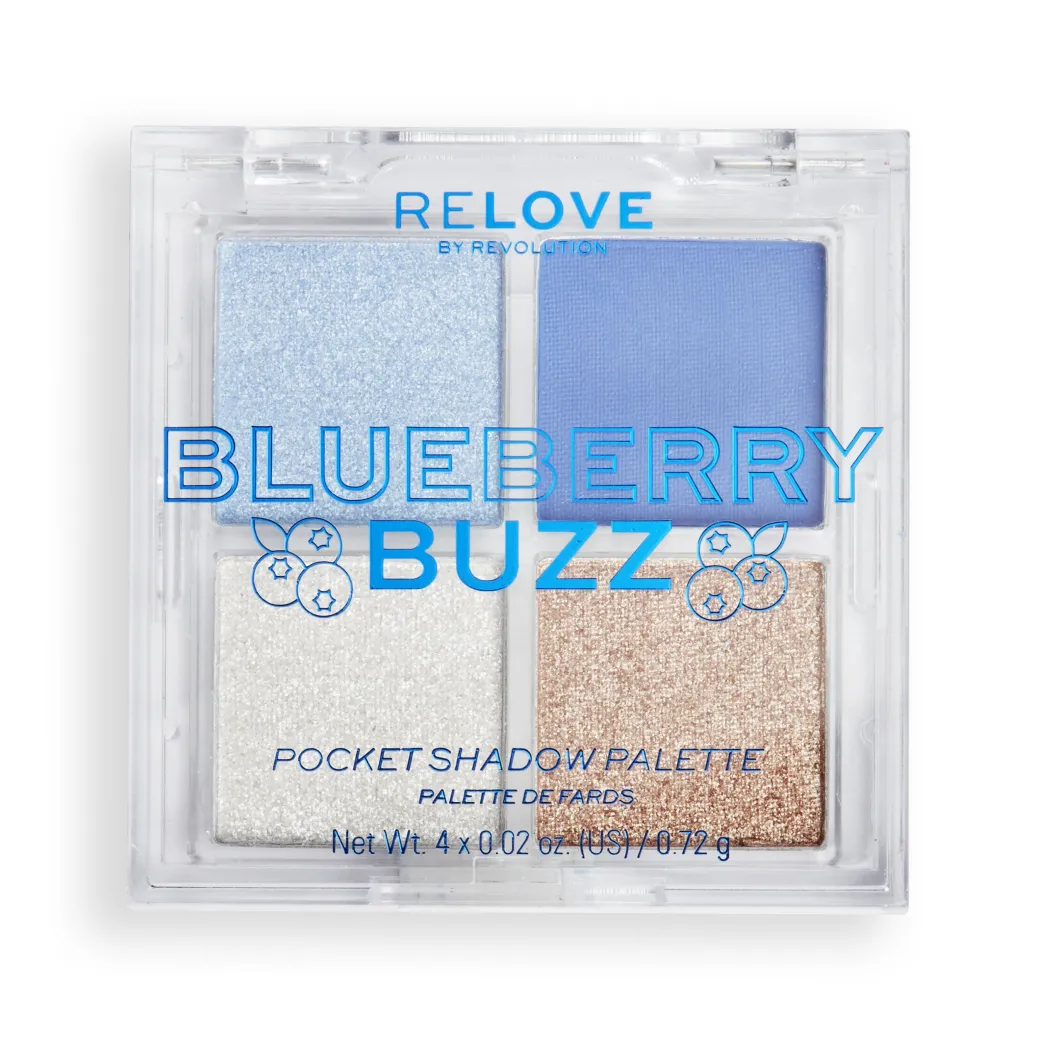 Relove Pocket Shadow Palette Blueberry Buzz