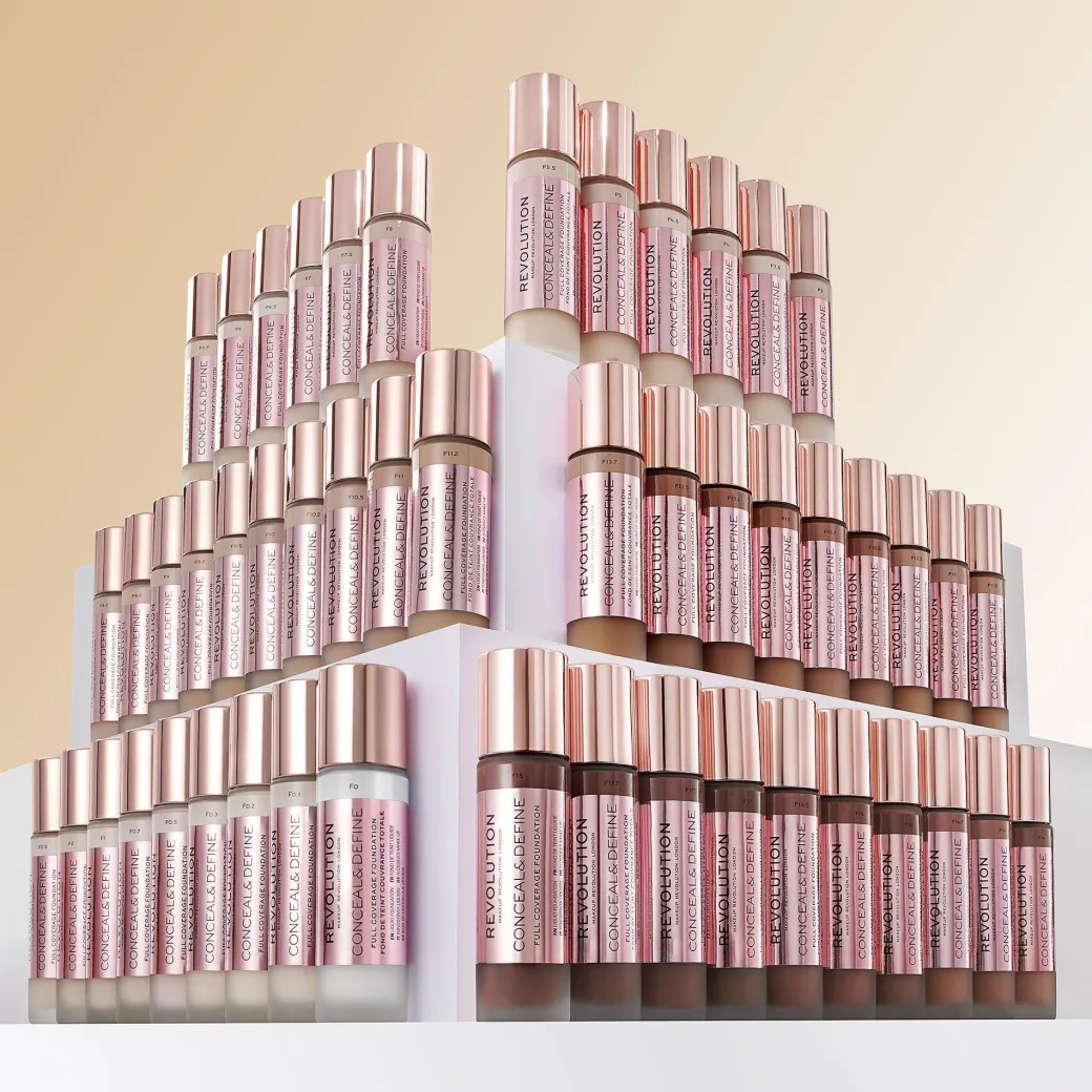 Revolution Conceal & Define Foundation F13.5 23ml