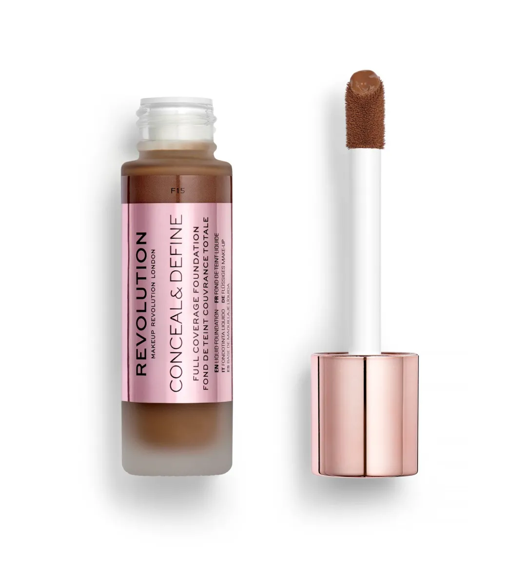 Revolution Conceal & Define Foundation F15 23ml