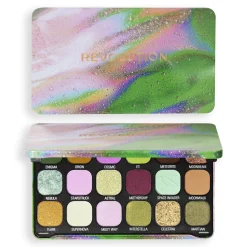 Revolution Forever Flawless Shadow Palette Astro Nova Green