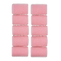 Revolution Haircare Mega Pink Velcro Heatless Rollers