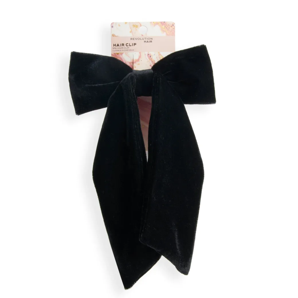 Revolution Haircare Velvet Bow Hair Clip