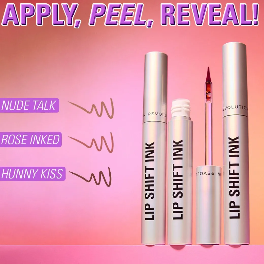 Revolution Lip Shift Ink Peel Off Lipliner Stain
