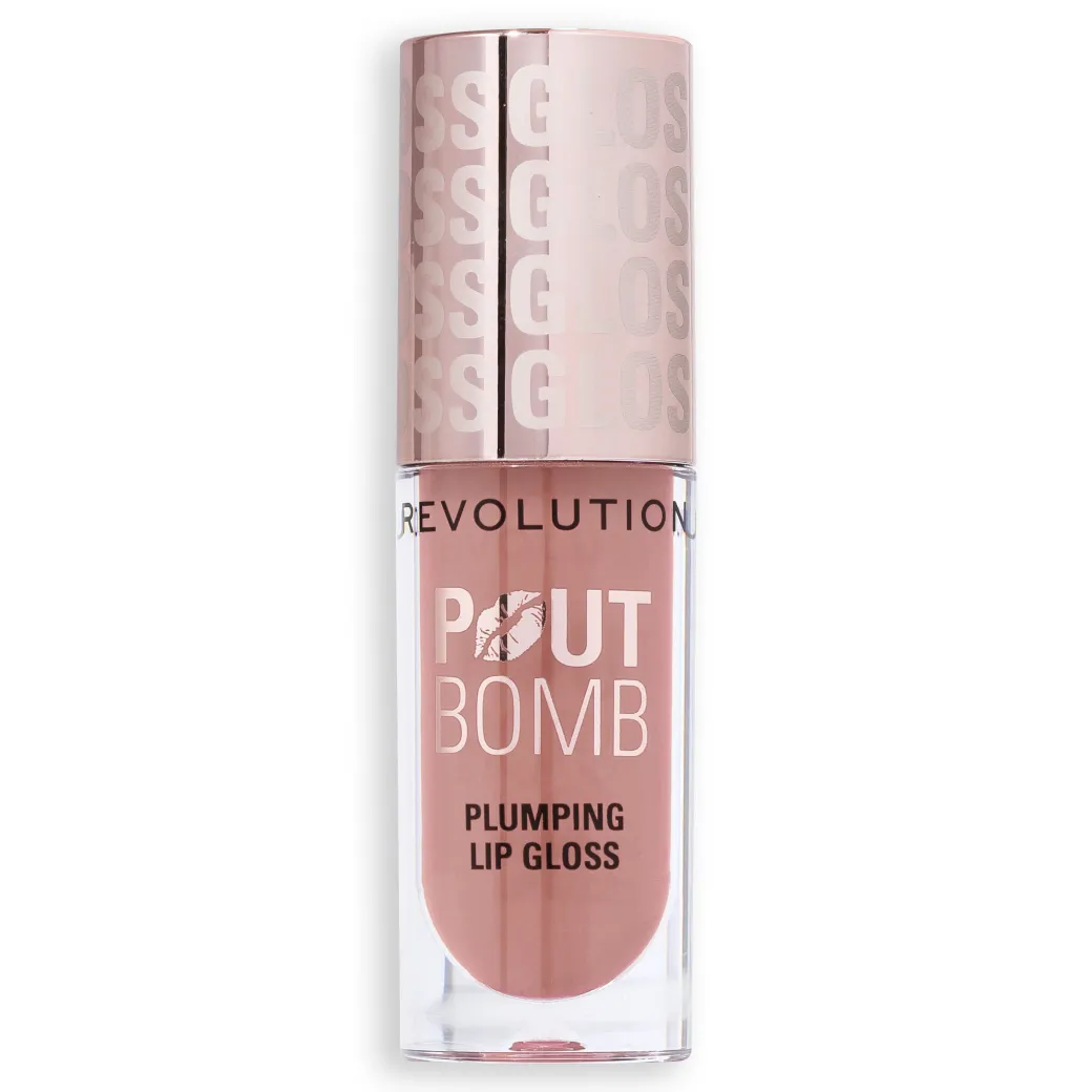 Revolution Pout Bomb Plumping Gloss Candy Pink