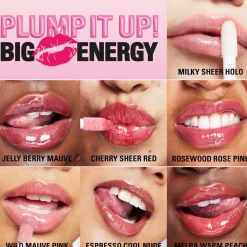Revolution Pout Bomb Plumping Gloss Rosewood Rose Pink NEW!