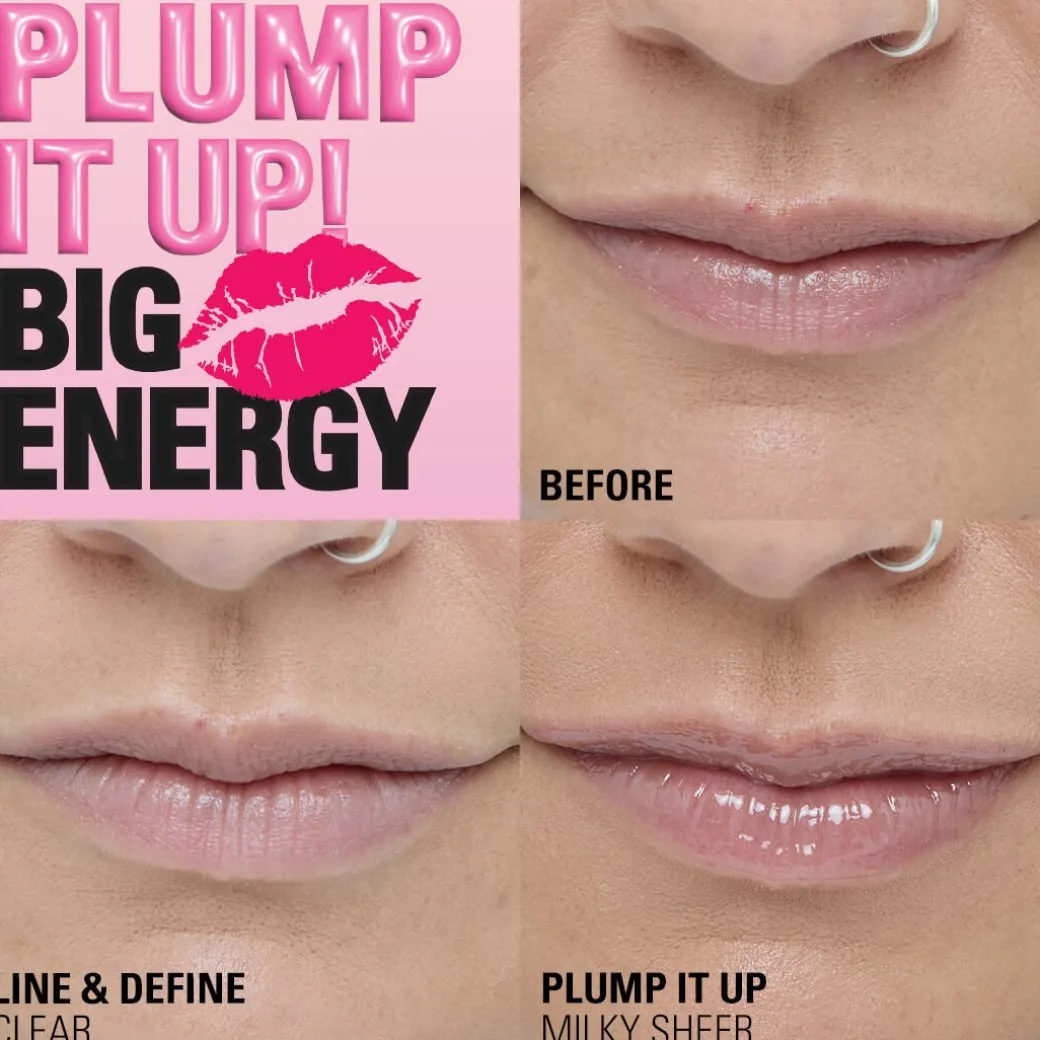 Revolution Pout Bomb Plumping Lip Liner Glaze Clear
