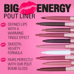 Revolution Pout Bomb Plumping Lip Liner Doll Cool Nude