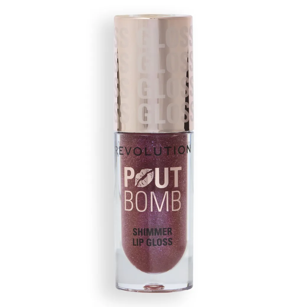 Revolution Pout Bomb Shimmer Gloss Berry Lustre