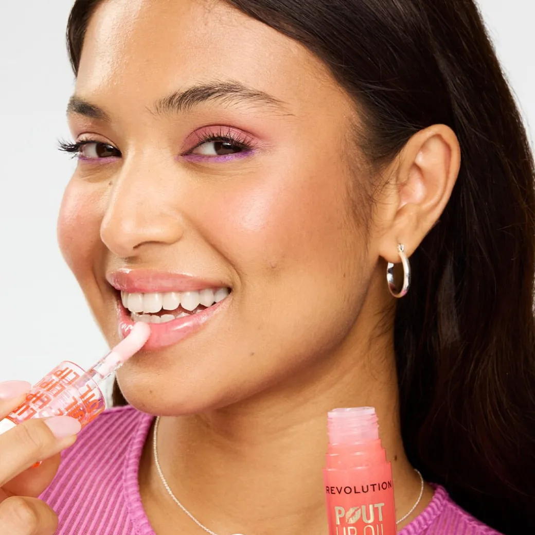 Revolution Pout Lip Oil Juicy Peach