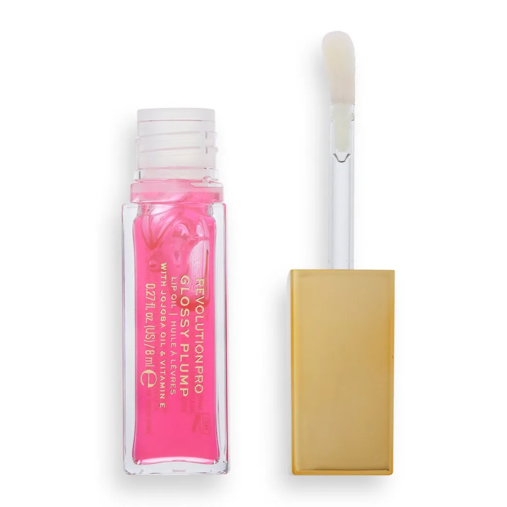 Revolution Pro Glossy Plump Lip Oil Cherry