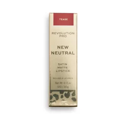Revolution Pro New Neutral Satin Matte Lipstick Tease