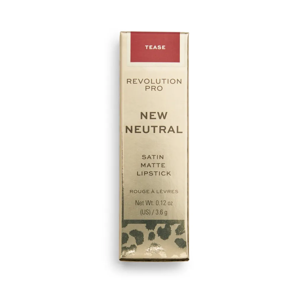 Revolution Pro New Neutral Satin Matte Lipstick Tease