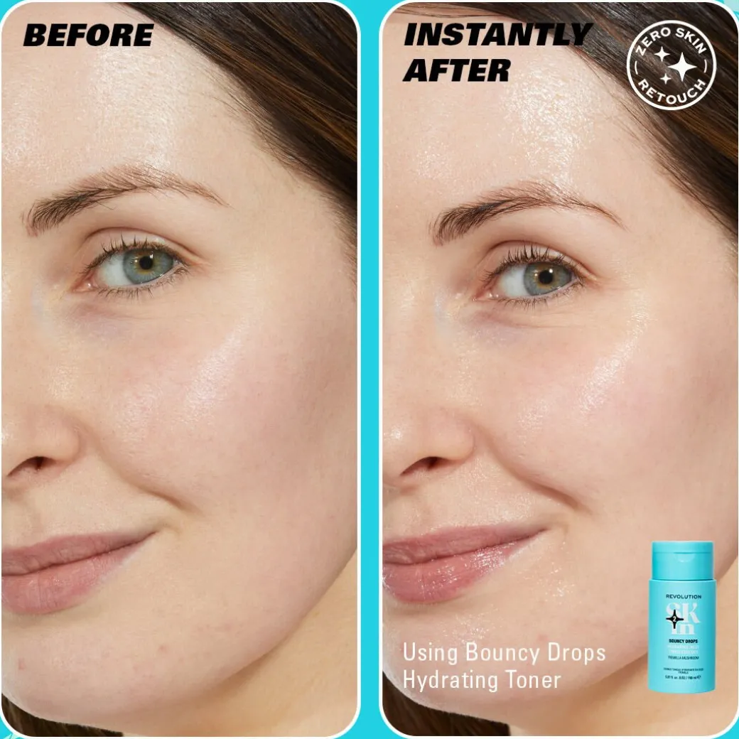 Revolution Skin Bouncy Drops Tremella Mushroom Hydrating Jelly Toner 150ml